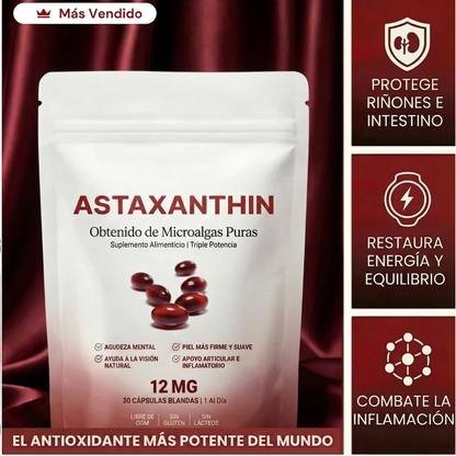 Astaxantina 12mg - Recupera tu Equilibrio